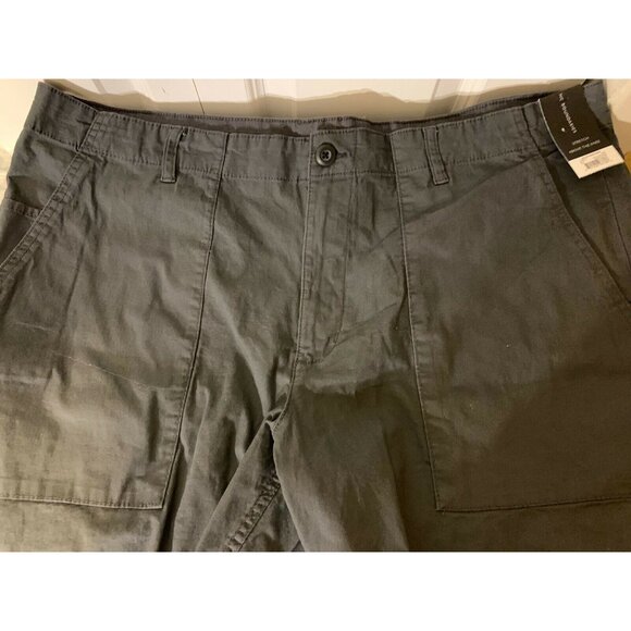 No Boundaries Men's Sz 44 Stretch Flat‎ Front Shorts (Above the Knee) Fray Hem - Picture 4 of 7